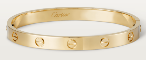 [TGKT-B05] Brazalete rígido Cartier Love oro amarillo