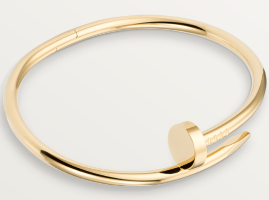 [TGKT-B36] Brazalete Cartier Juste un Clou liso oro amarillo