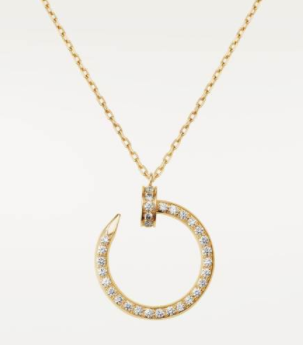 [TGKT-N02] Collar Cartier Juste un Clou pavé oro amarillo