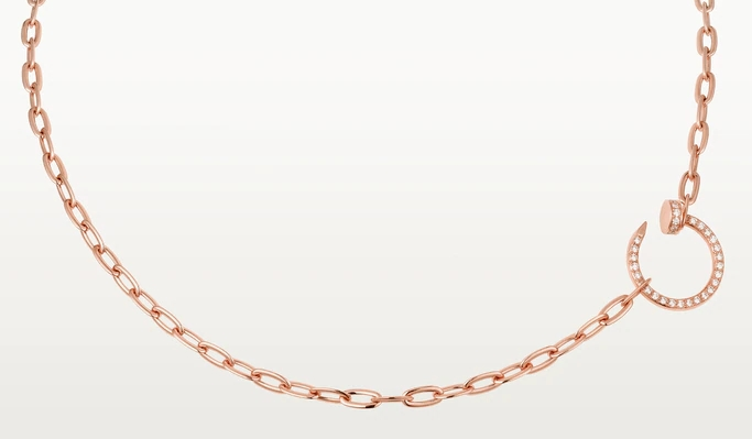[TGKT-N34] Collar Cartier Juste un Clou clavo oro rosa