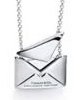[N0138] Collar dije sobre carta de amor plata