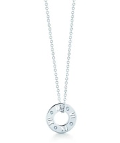[N0170] Collar aro plata 925 con números calados 1837