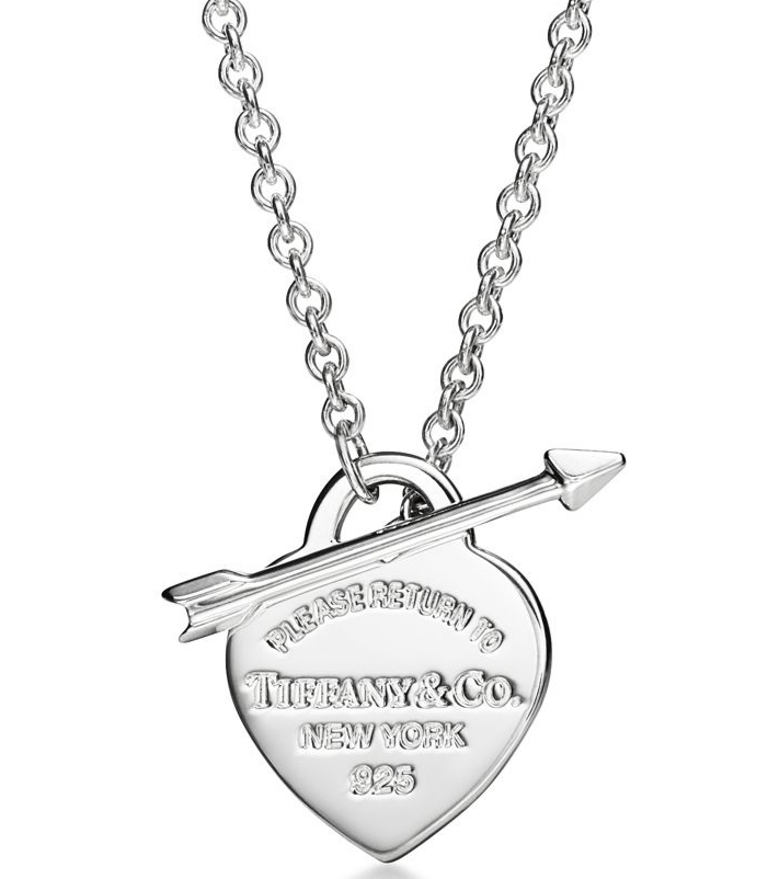 Collar Return to Tiffany Corazón Flecha Plata 925
