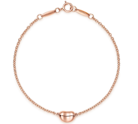 [H0067-1] Brazalete Tiffany Elsa Peretti Bean Oro Rosa