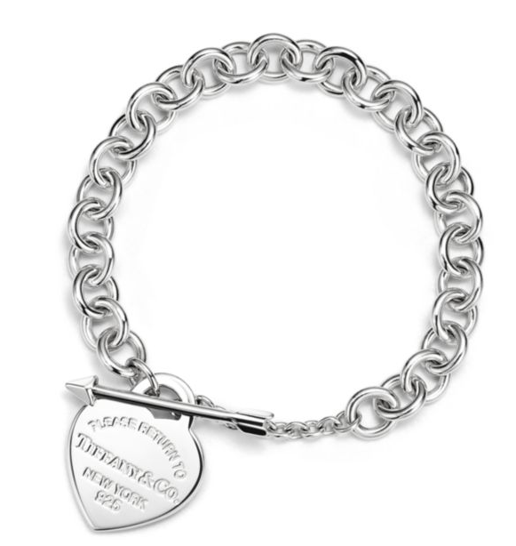 Pulsera Return to Tiffany corazón y flecha plata