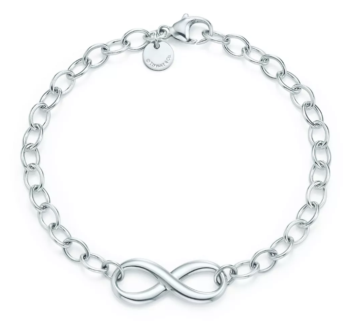 Pulsera Tiffany infinito eslabones ovalados