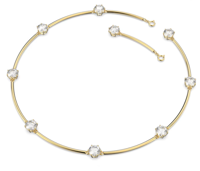 Collar Swarovski Constella Rígido Estaciones Dorado