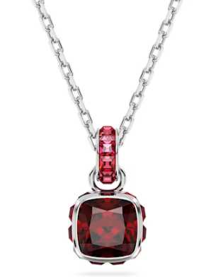 Collar Piedra de Nacimiento Enero Cristal Granate