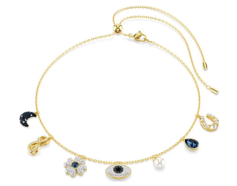Collar Swarovski Symbolica Amuletos de la Suerte Multicolor