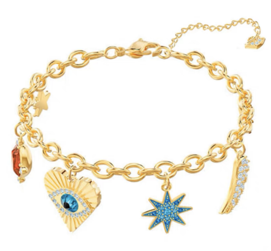 Brazalete Swarovski Symbolica ojo protector y estrella