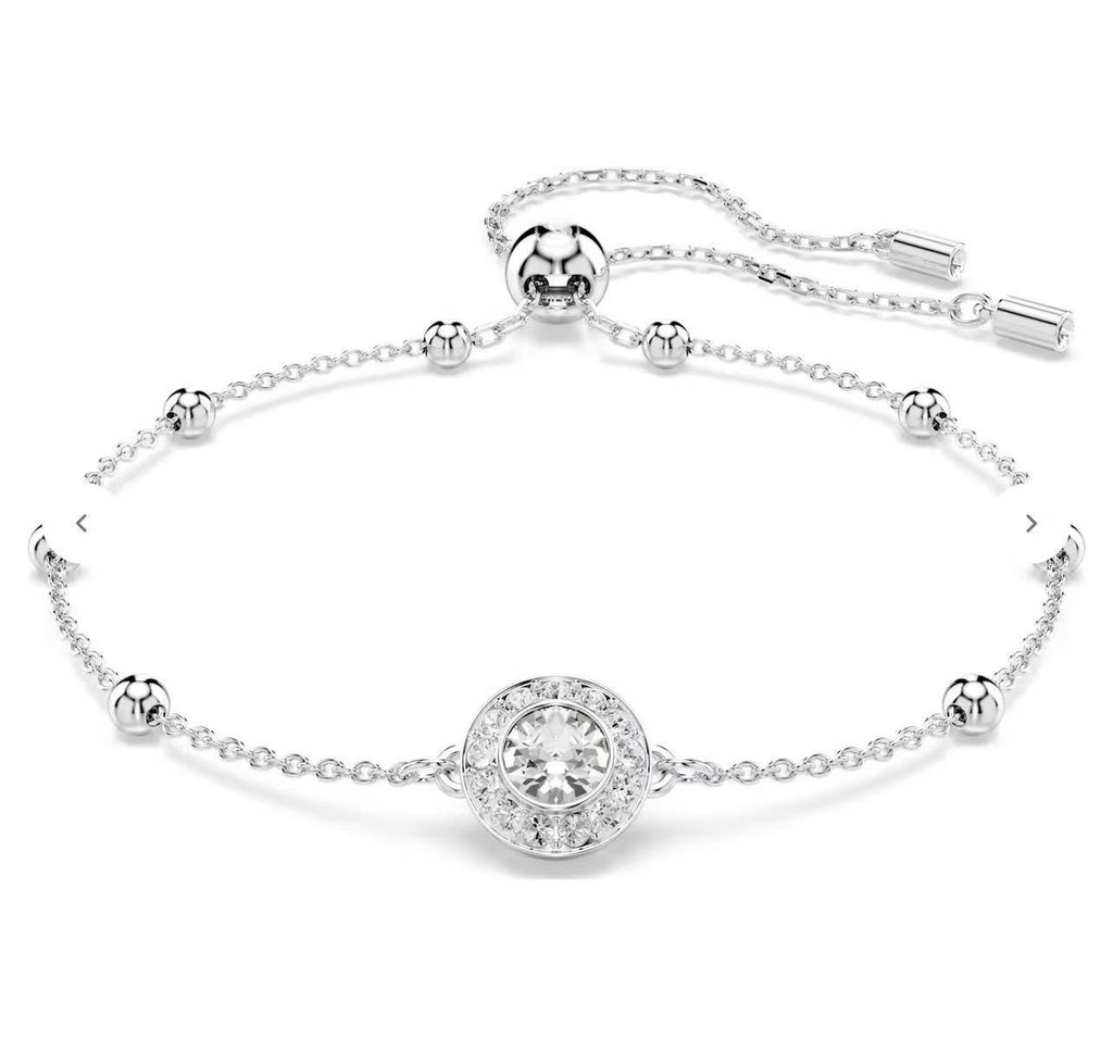 Brazalete Swarovski Ajustable Cristal Halo Central