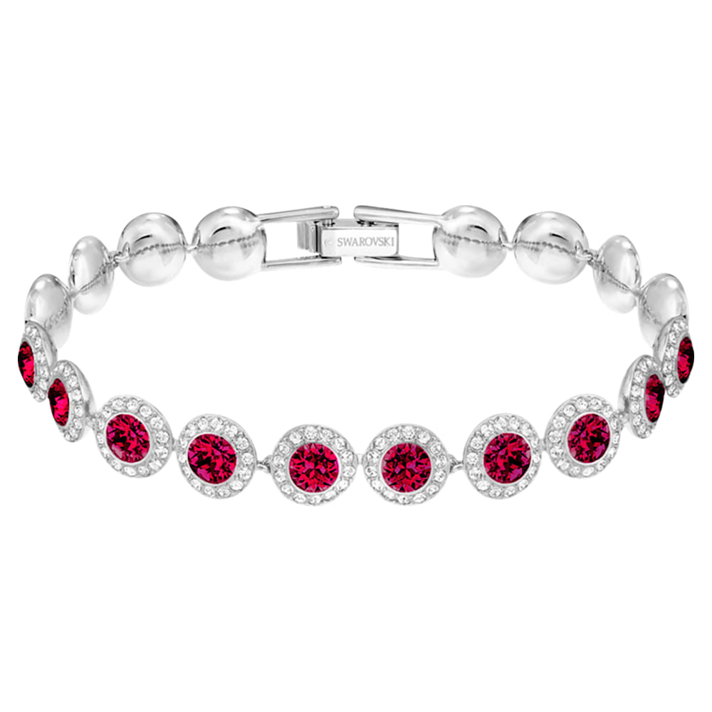 Brazalete Swarovski Angelic Halo Cristal Fucsia