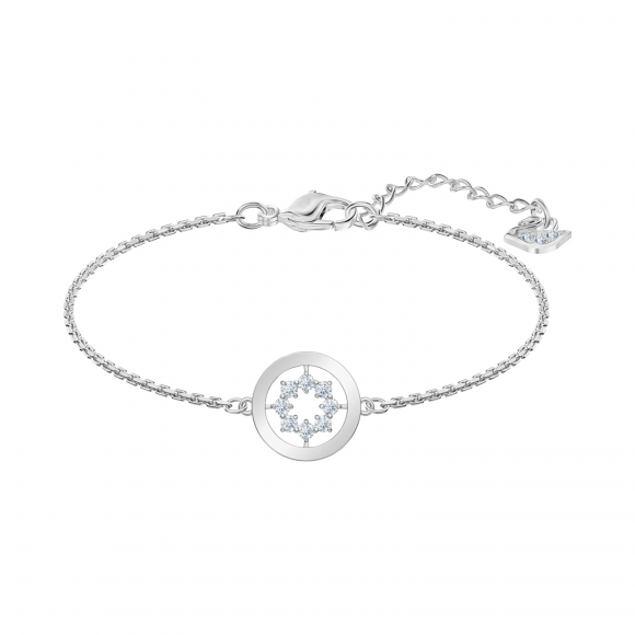 Brazalete Swarovski círculo con estrella de cristales