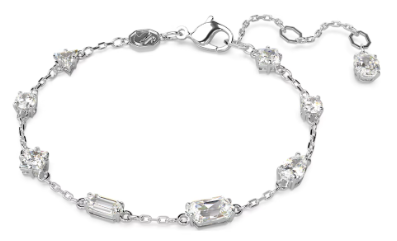 Brazalete Swarovski Matrix estaciones cristal blanco