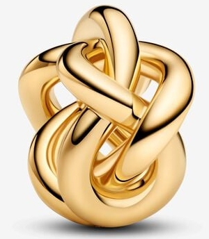 Charm Pandora Nudo Entrelazado Dorado