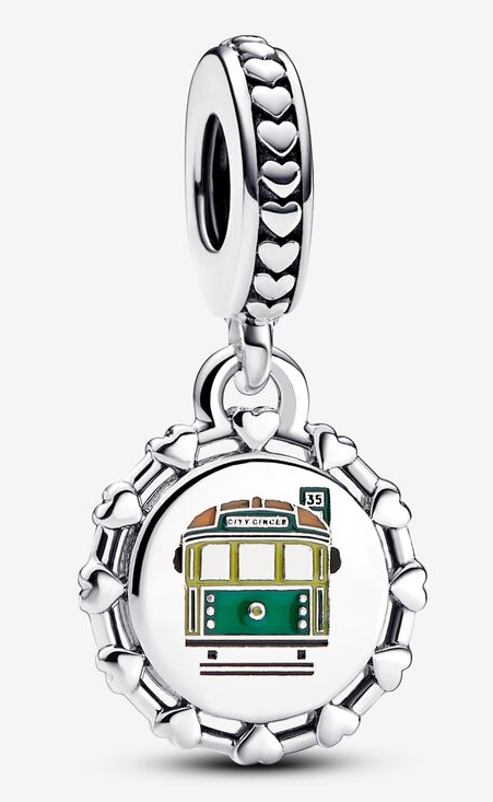 Charm colgante Pandora tranvía City Circler