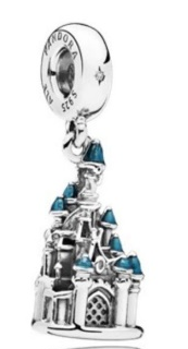 Charm Castillo de Disney Torres Azules