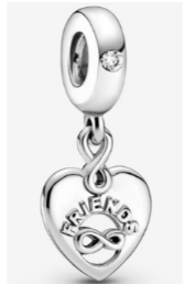 Charm Corazón Friends Infinito