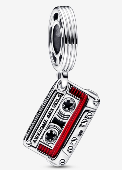 [P238] Charm colgante Casete Awesome Mix Marvel