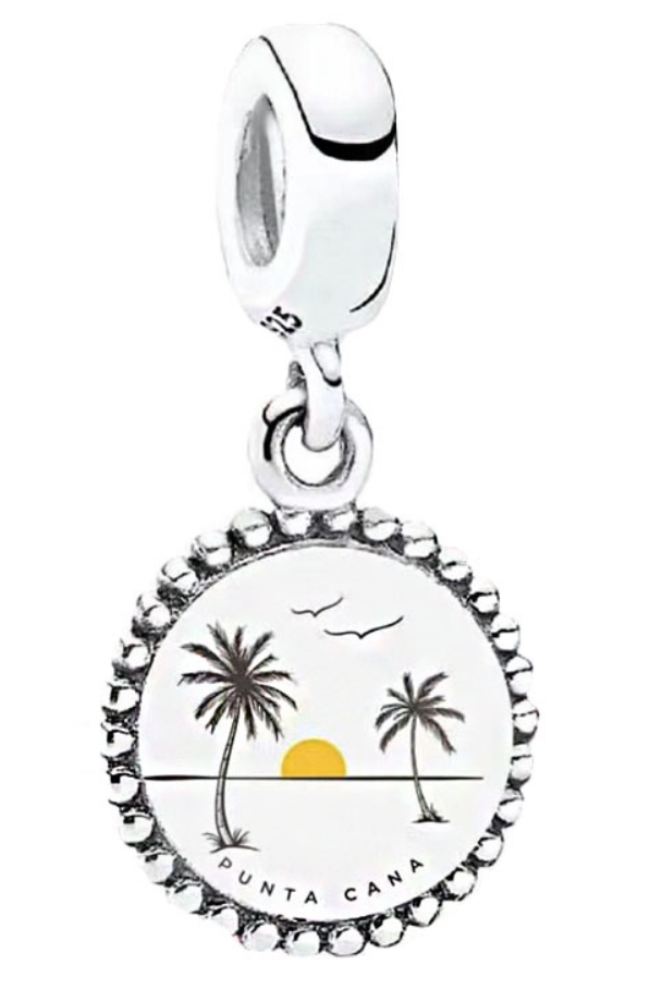 Charm colgante Punta Cana Palmeras y Sol