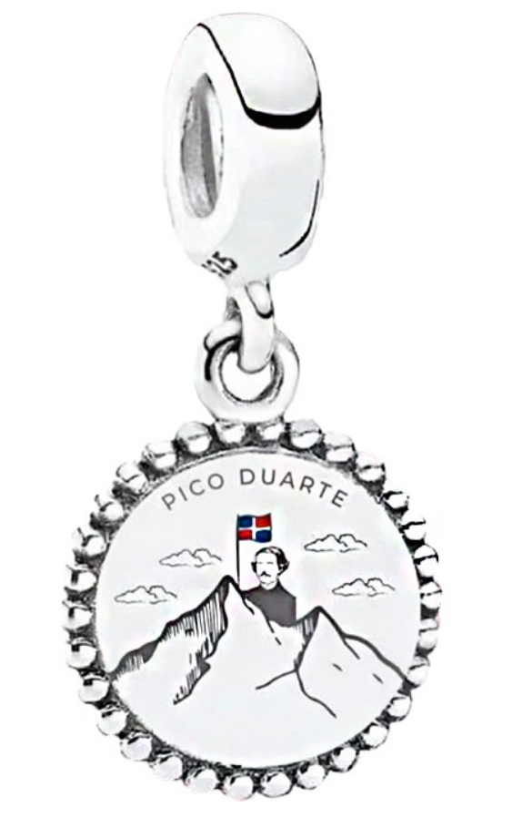 Charm colgante Pico Duarte Montaña