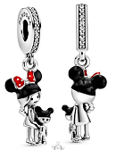 [P451] Charm colgante Mickey y Minnie pareja