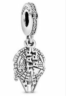 [P624] Charm colgante nave Halcón Milenario Star Wars