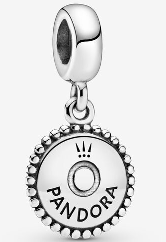 [P633] Charm colgante letra O Pandora