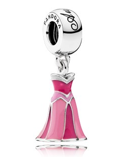 Charm colgante Pandora Vestido Aurora Disney