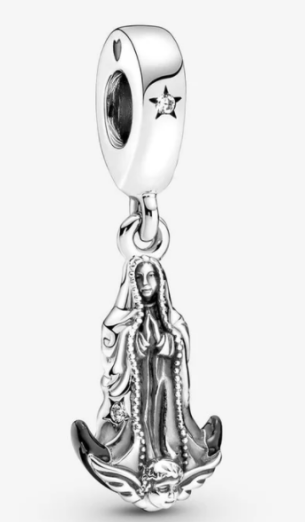 Charm colgante Virgen de Guadalupe Pandora