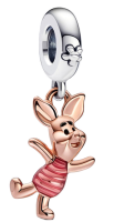 Charm colgante Piglet Disney baño oro rosa