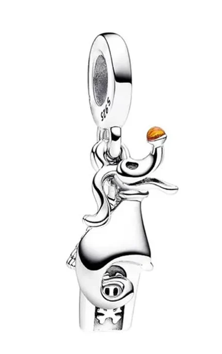 [P870] Charm colgante Dumbo con pelota naranja