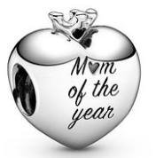 [CH20] Charm Pandora corazón Mom of the Year