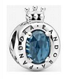 [CH34] Charm corona Pandora circonia azul central