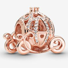 [CH216] Charm Pandora carruaje calabaza Cenicienta