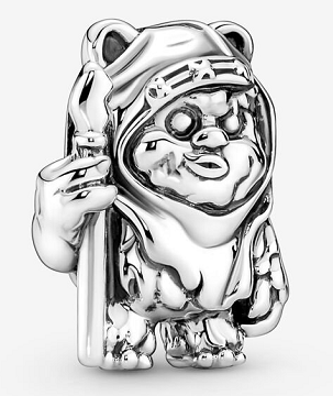 [CH286] Charm Ewok Star Wars plata