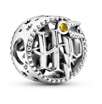 [CH500] Charm Pandora Harry Potter H alada circonia ámbar