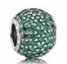 Charm Pandora Pavé Verde Esmeralda
