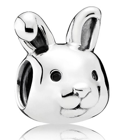 Charm Pandora Cabeza de Conejo