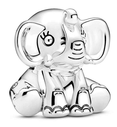 Charm elefante sentado Pandora