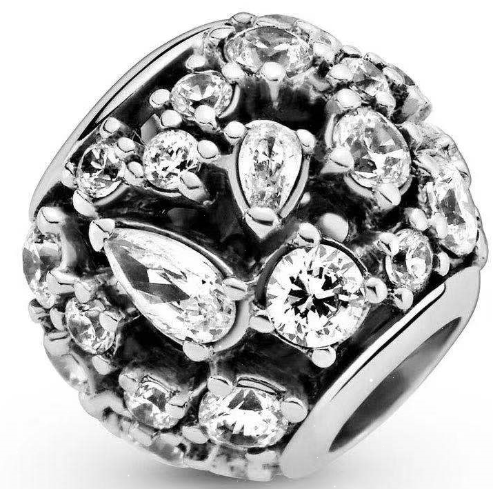 Charm Pandora bola racimo circonias mixtas