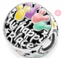 [CH792] Charm Disney My Happy Place globos Mickey de colores