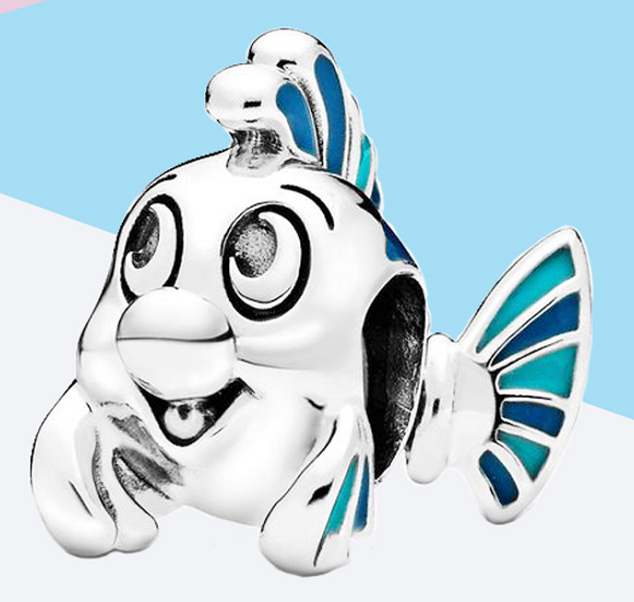 Charm Flounder pez La Sirenita