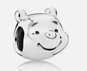 [CH1053] Charm cara de Winnie the Pooh plata