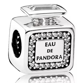 Charm frasco de perfume Eau de Pandora