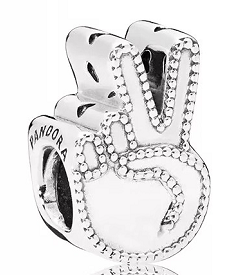 Charm mano de la paz Pandora