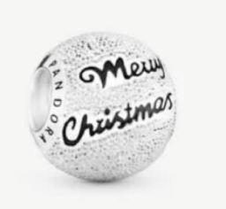 Charm Pandora Merry Christmas plata
