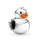 Charm Pandora patito de hule