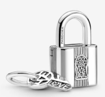 Charm Candado y Llave Love