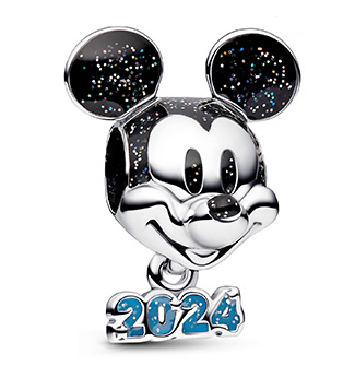 Charm Pandora Mickey Mouse brillante colgante 2024